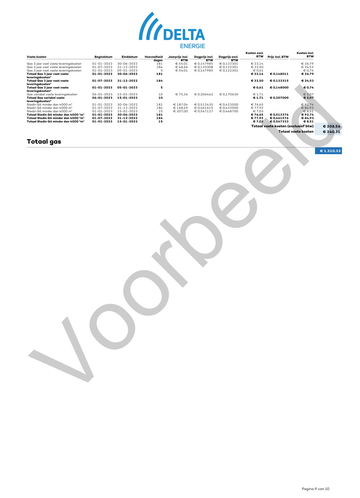 Jaarlijkse factuur afbeelding 8