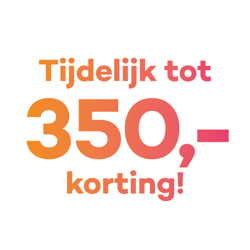 actiebol 350 korting